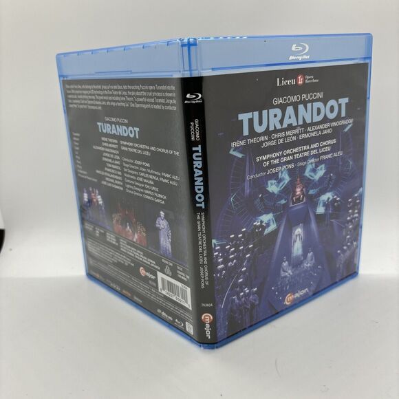 Pons - Giacomo Puccini [Blu-Ray] (No English version) Turandot - Picture 1 of 7